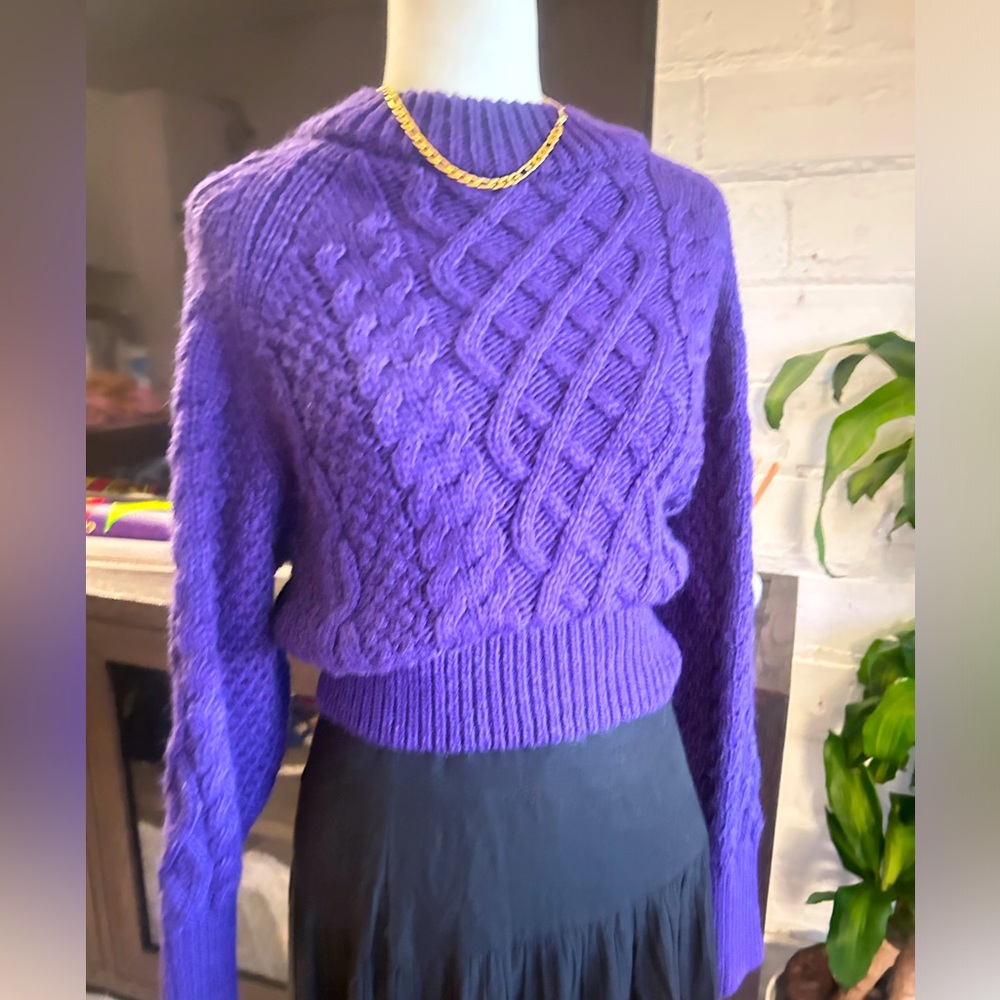 Chunky Cable Knit Sweater